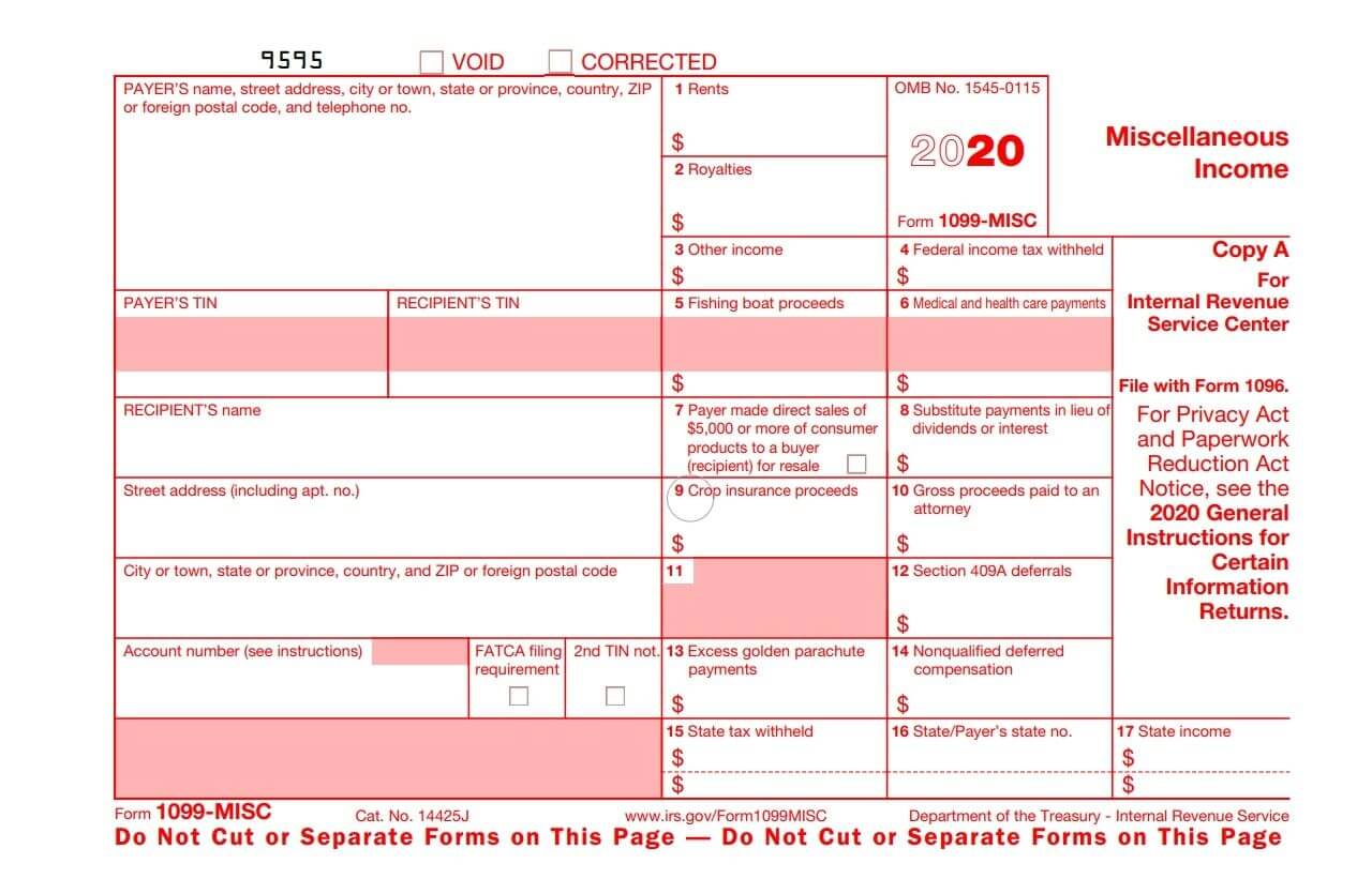 1099 Form 1099 Forms Taxuni