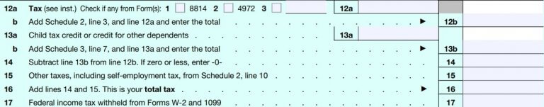 Form 1040 Instructions 2020 - 1040 Forms - TaxUni