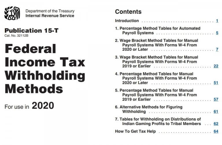 Federal Withholding Tables 2023 Federal Tax