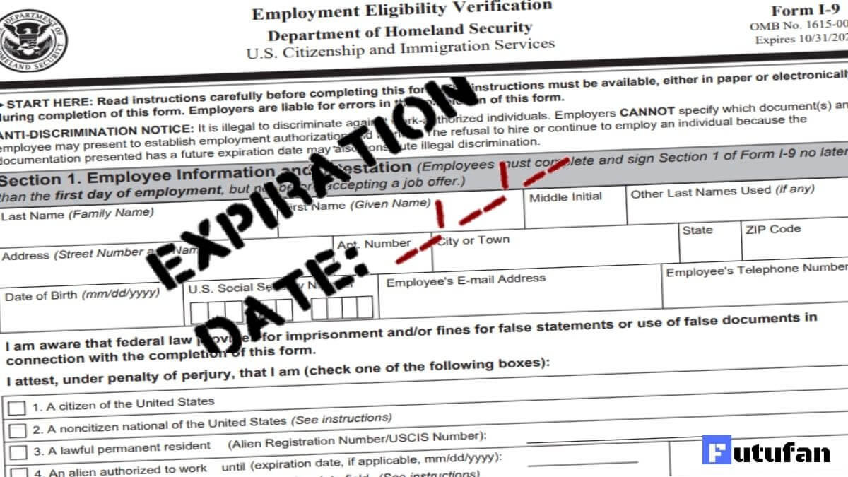 I9 Form Employment Eligibility Form Requirements, 51 OFF