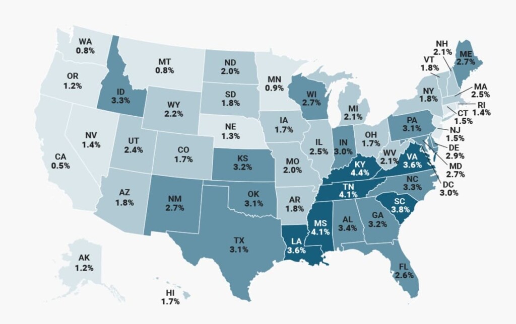 States With The Lowest Minimum Wage 2023 2024