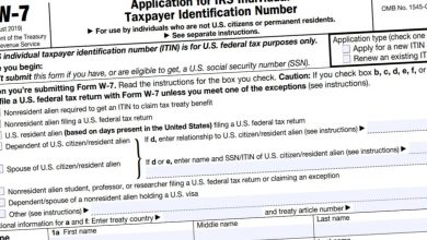 W7 Form 2024 - Irs Forms - Taxuni