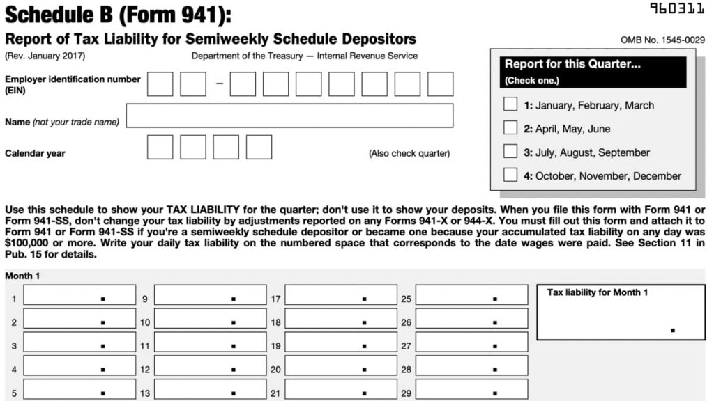 IRS Fillable Form 941 2023