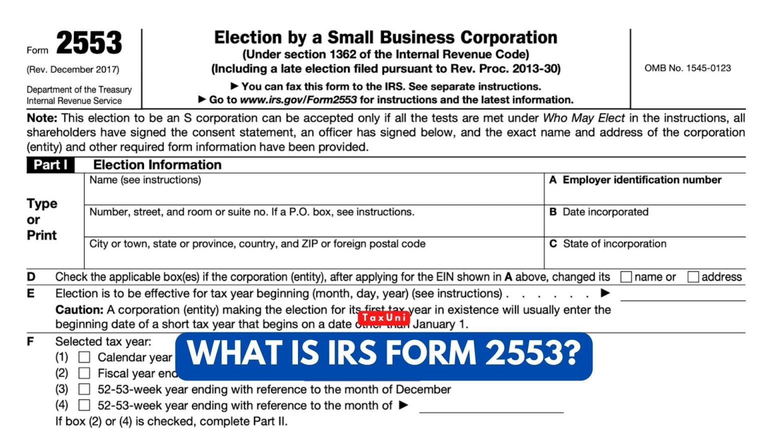 what-is-irs-form-2553