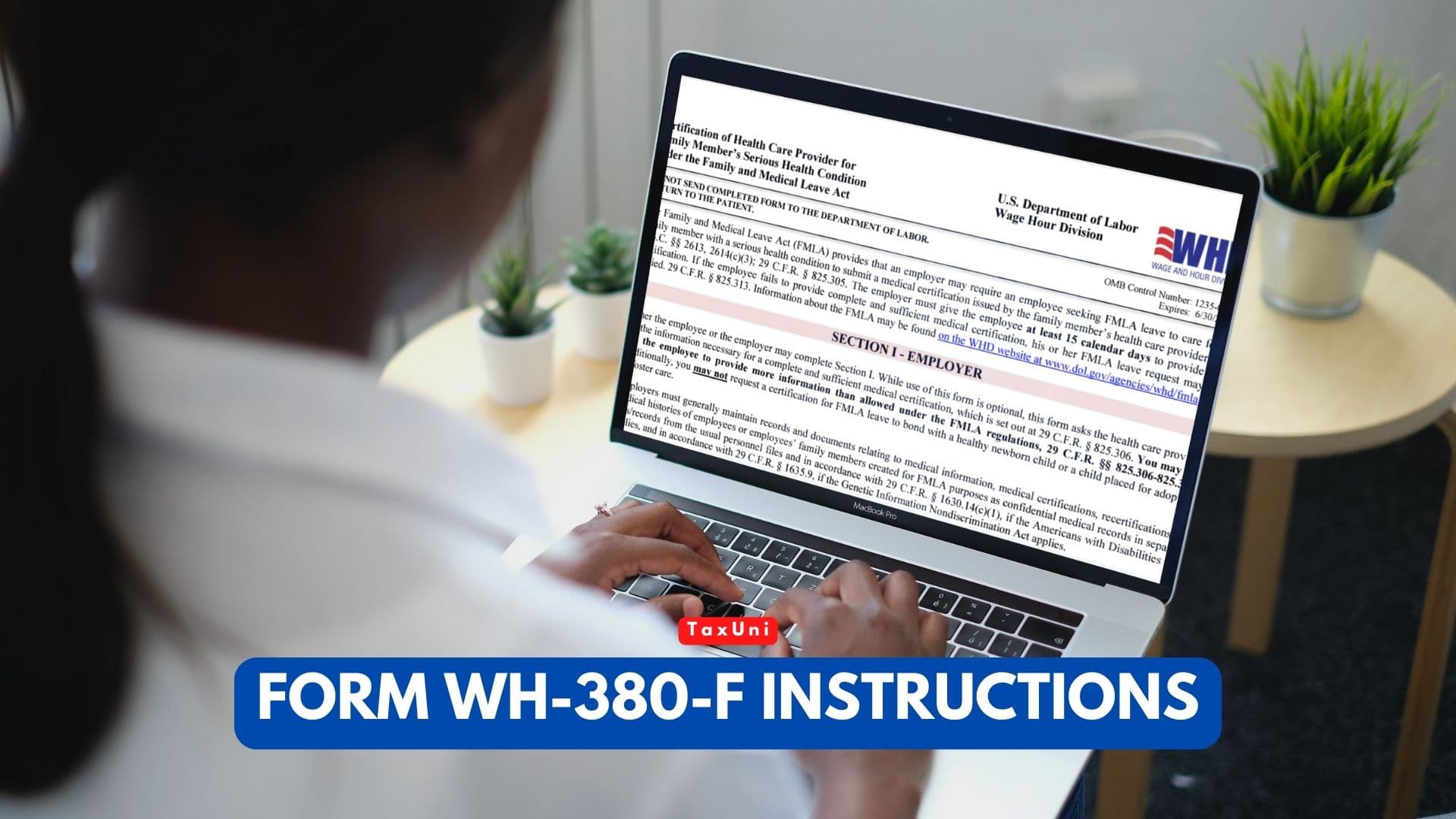FMLA Form WH380E Fill Out Online 2024 FMLA Forms TaxUni