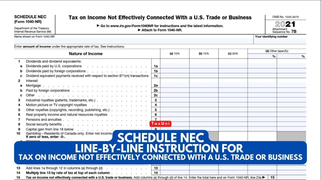 Schedule OI Instruction For Other Information