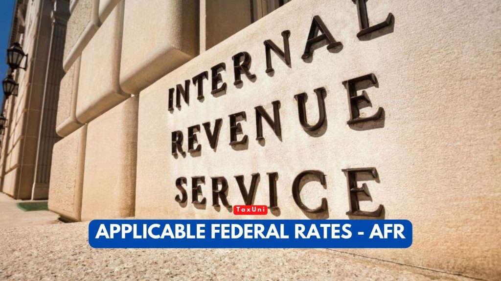 Applicable Federal Rates June 2024 Rora Wallie