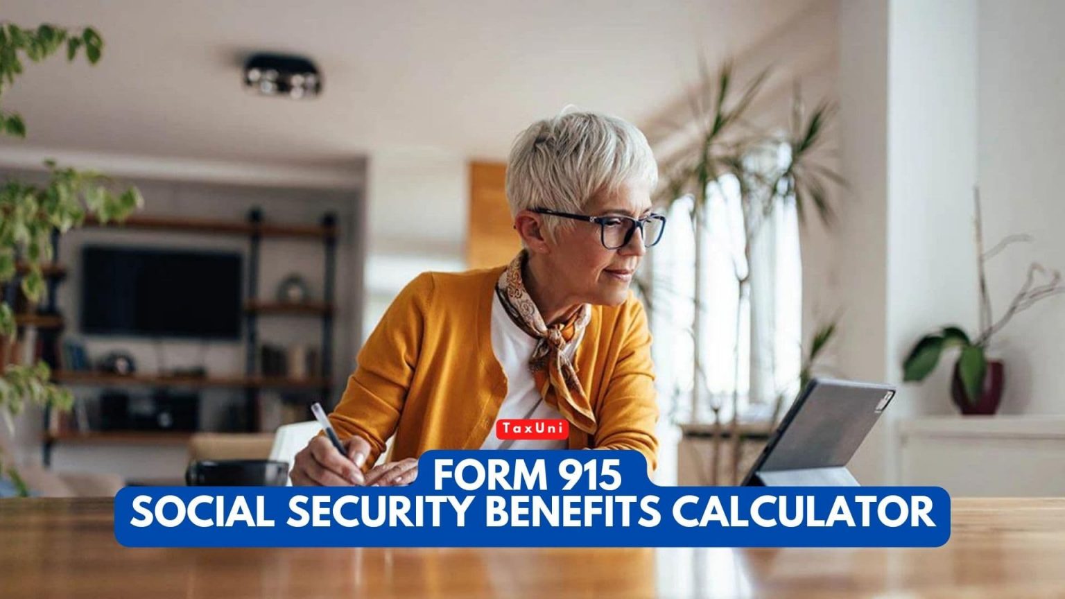 Form 915 Social Security Benefits Calculator