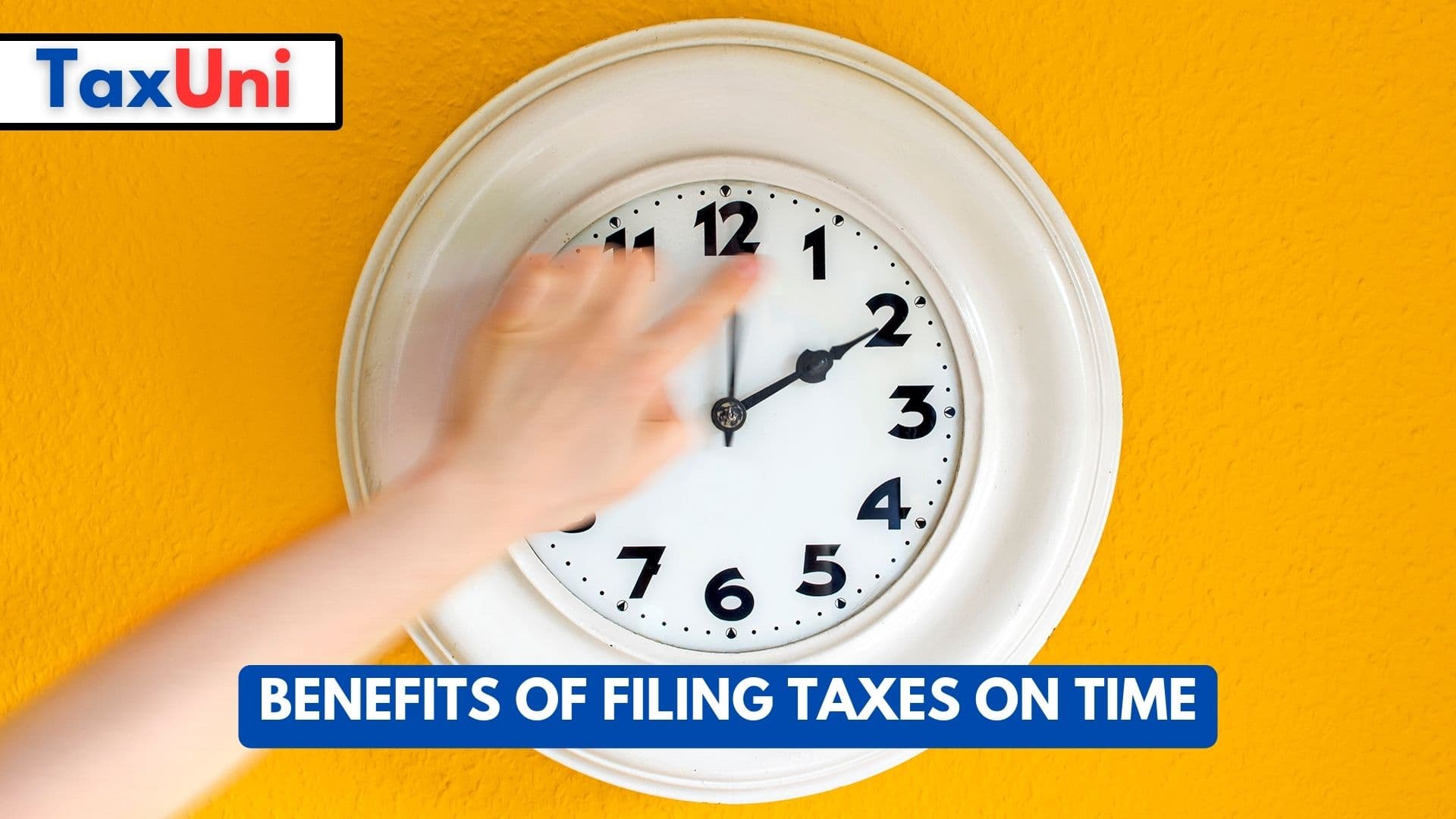 Benefits of Filing Taxes on Time