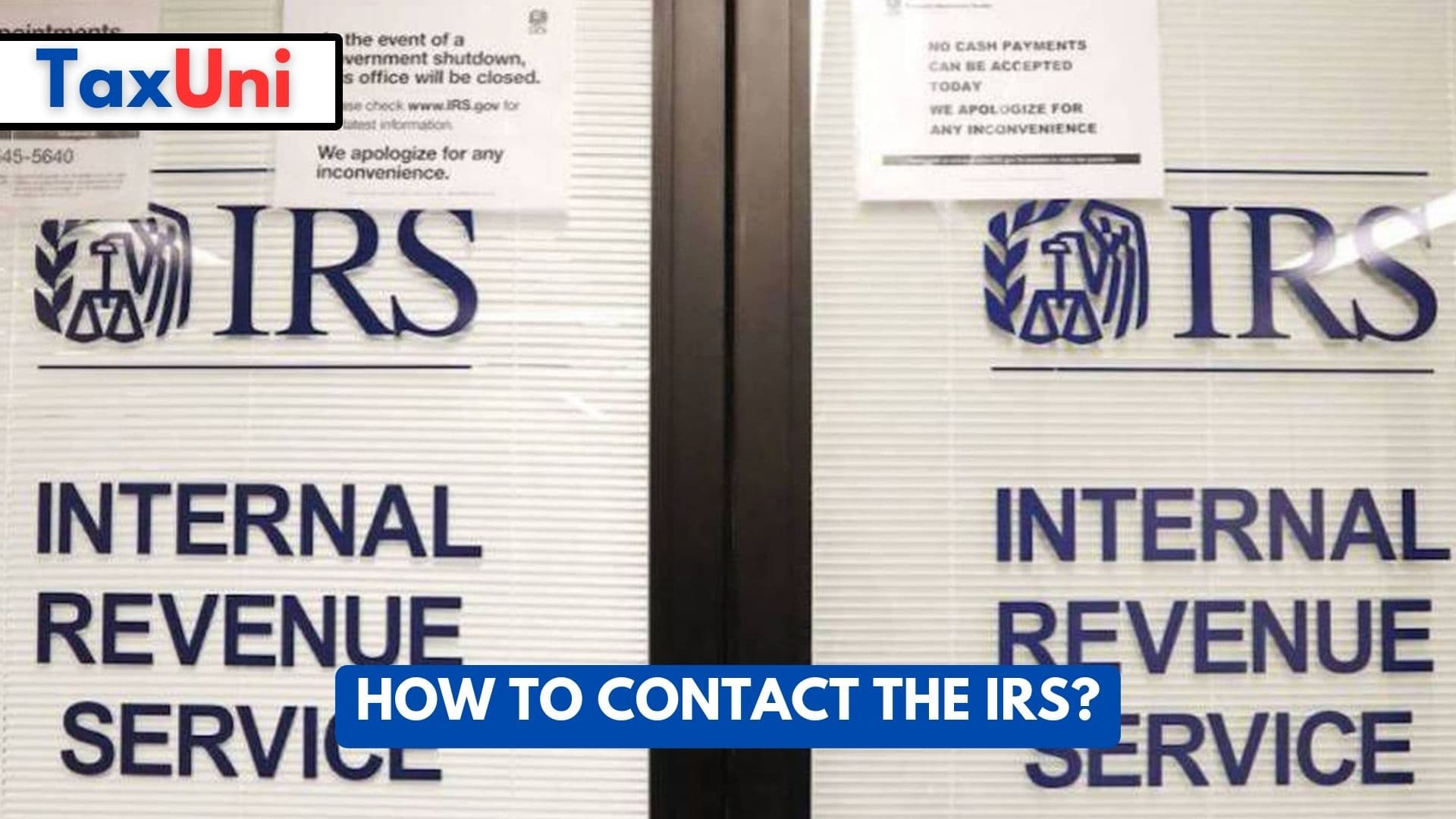 How to Contact the IRS