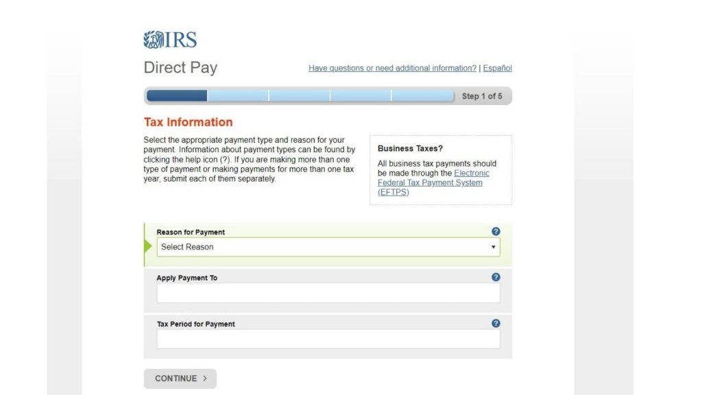 Which Taxes Can Be Paid Via IRS Direct Pay