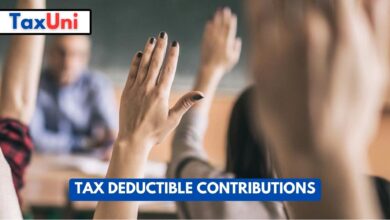 Tax Deductible Contributions