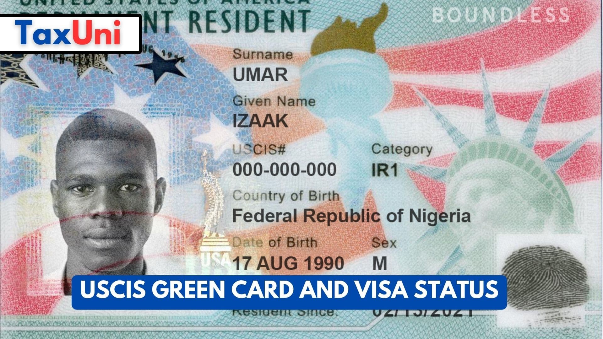 USCIS Green Card and Visa Status