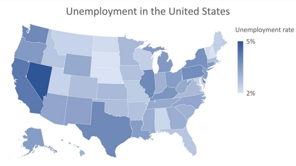 Unemployment Rate by State 2024