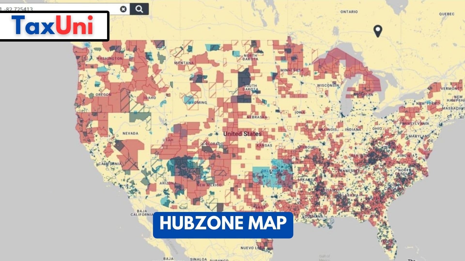 Hubzone Map 2024