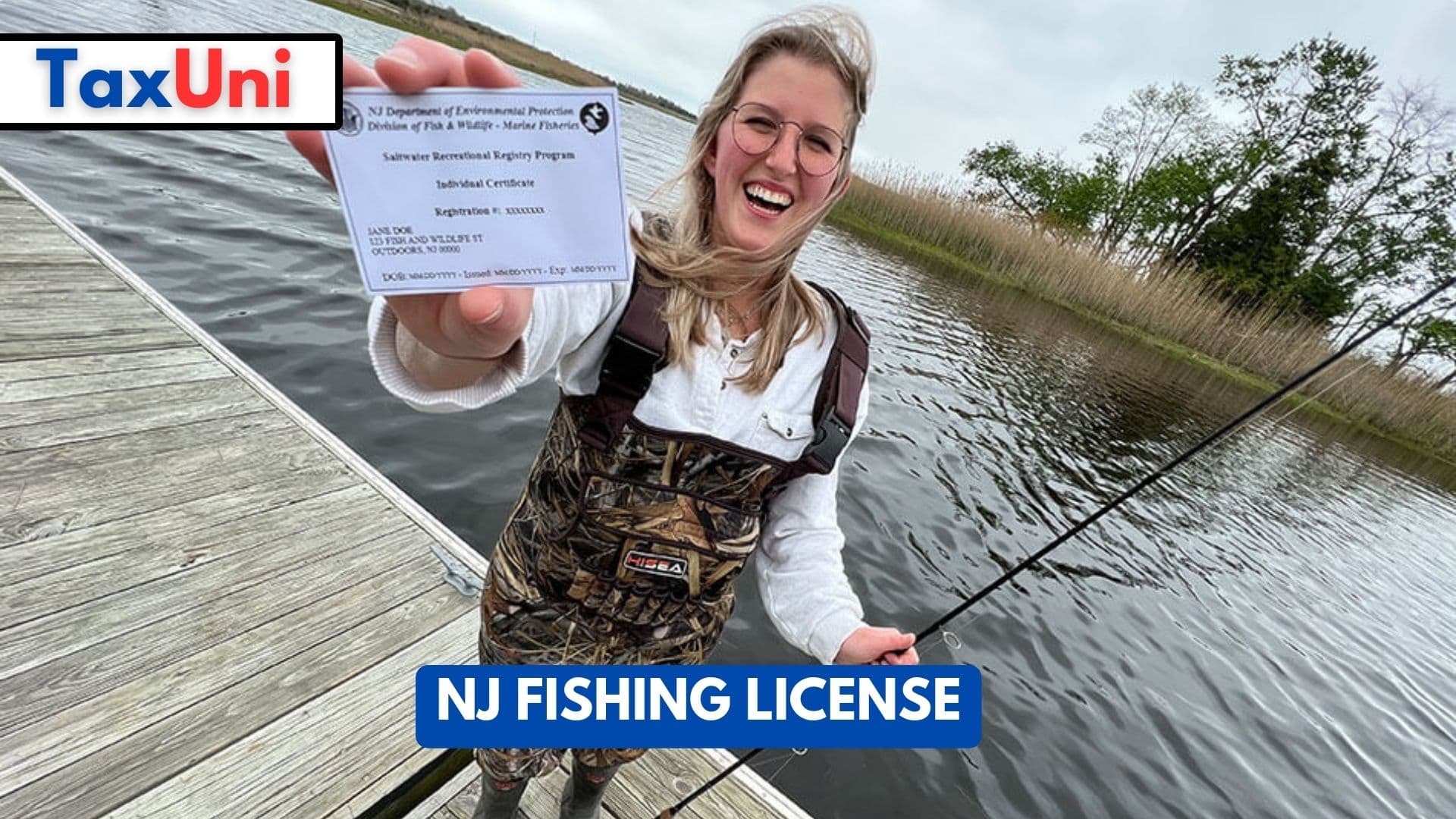 NJ Fishing License