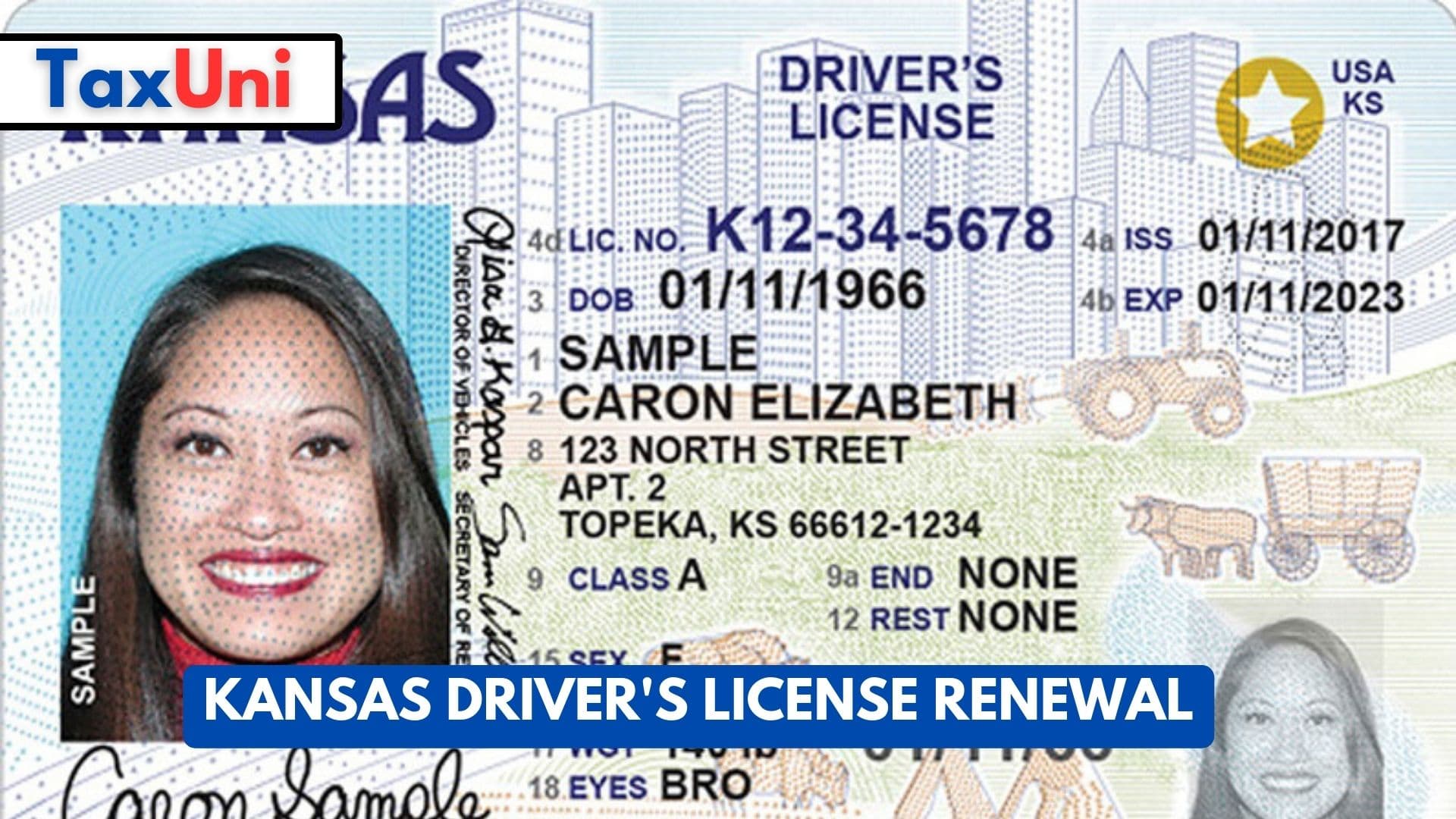 Kansas Driver's License Renewal