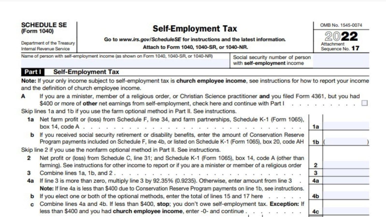 SelfEmployment Tax 2024