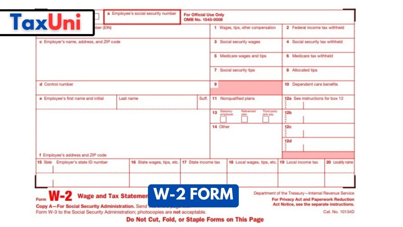 form w 2 box 13 codes