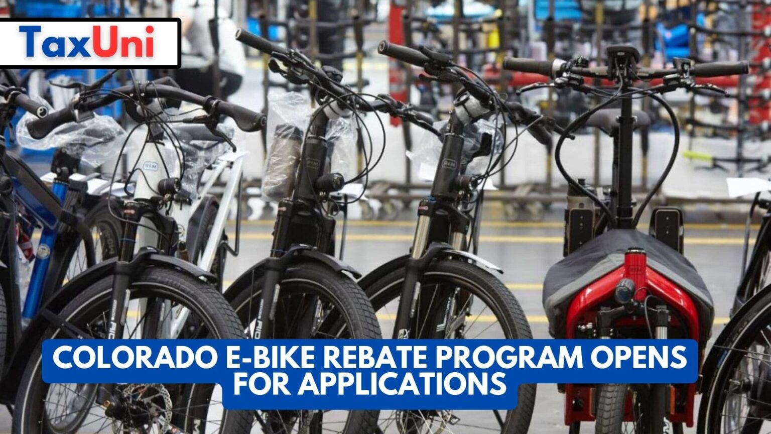 Colorado EBike Rebate Program Opens For Applications