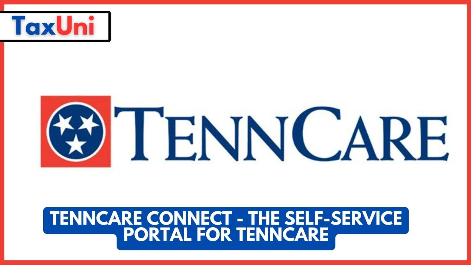 TennCare Connect The SelfService Portal for TennCare