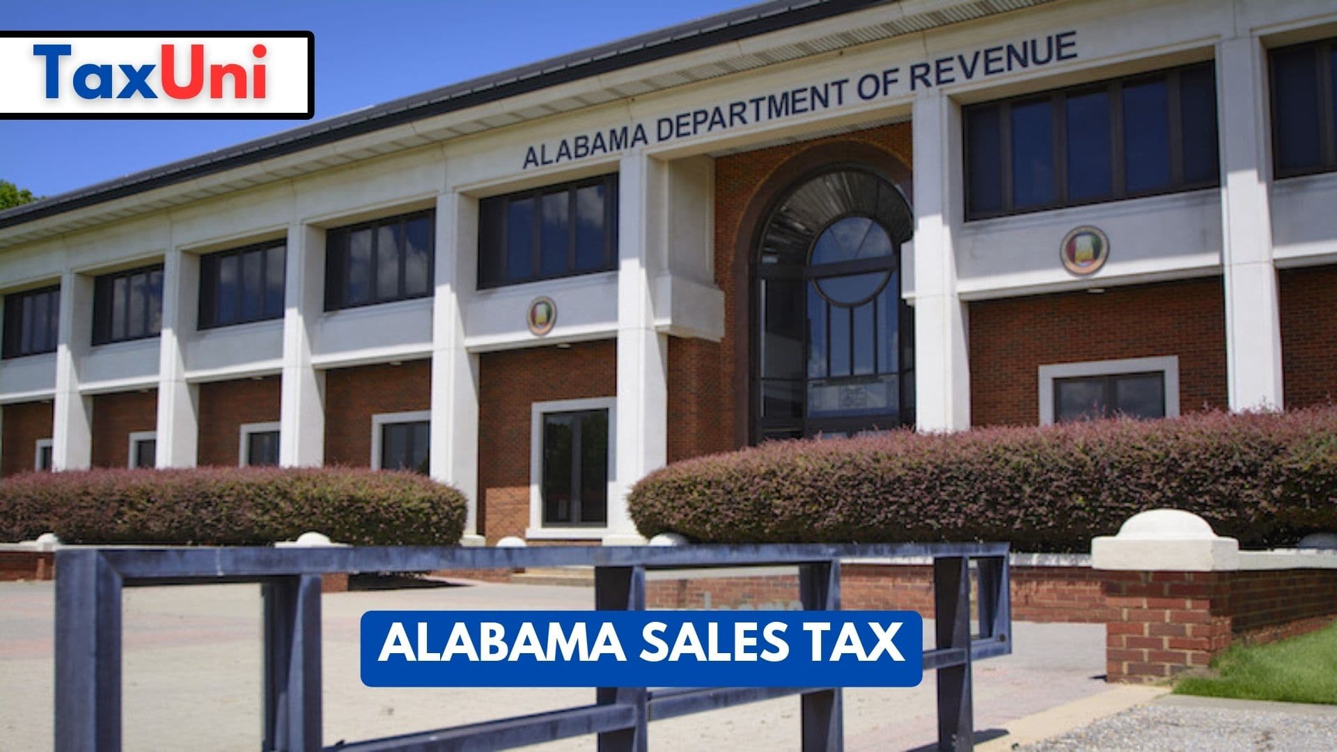 Alabama Sales Tax 2023 2024