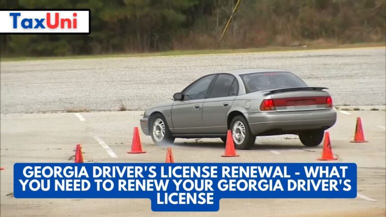 Georgia Driver S License Renewal What You Need To Renew Your Georgia   Georgia Drivers License Renewal What You Need To Renew Your Georgia Drivers License 768x432 