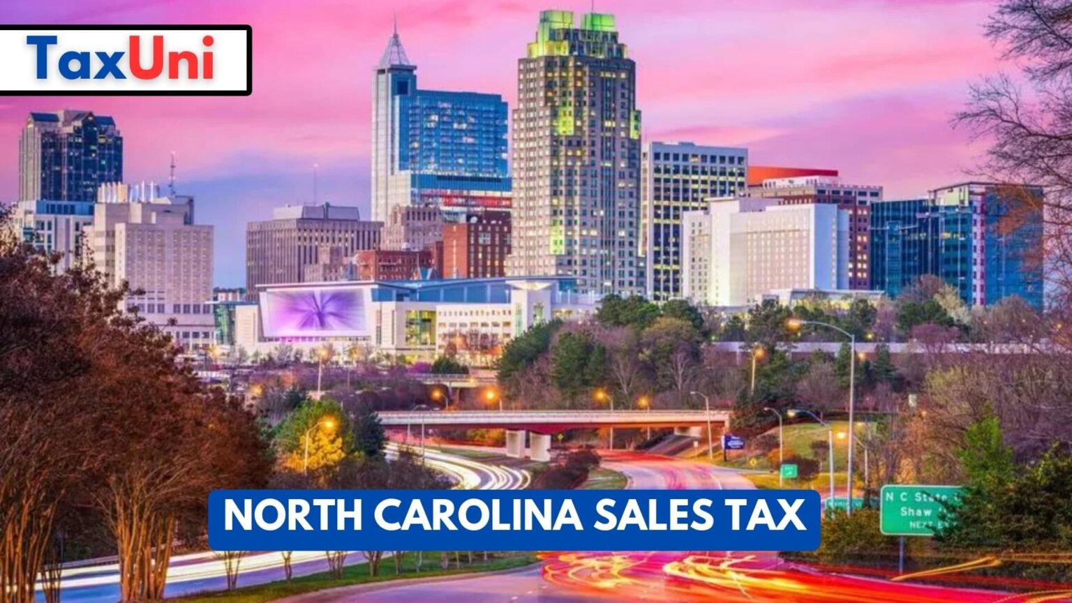 North Carolina Sales Tax 2024 2025