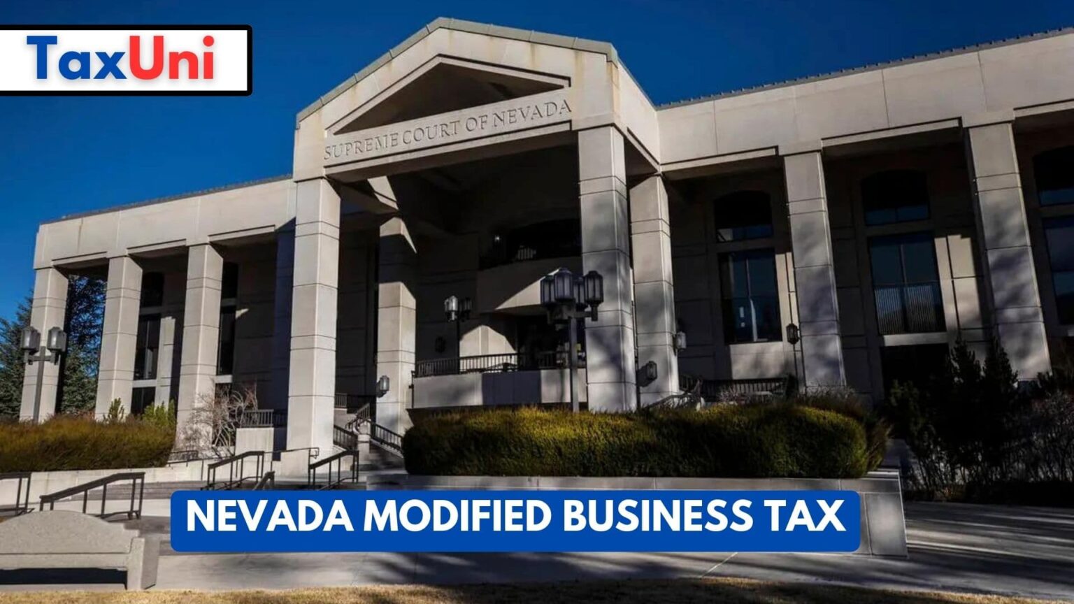 Nevada Modified Business Tax 2024 2025