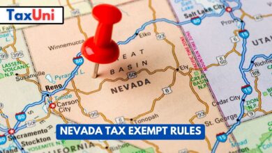 Nevada Tax Exempt Rules
