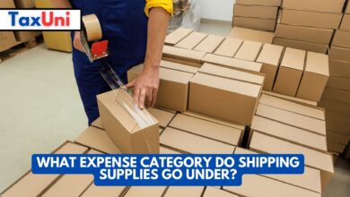 What Expense Category Do Shipping Supplies Go Under