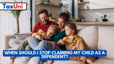 When Should I Stop Claiming My Child as a Dependent