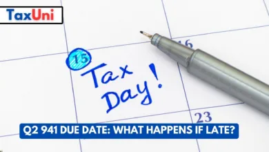 Q2 941 Due Date What Happens If Late