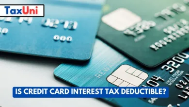 Is Credit Card Interest Tax Deductible